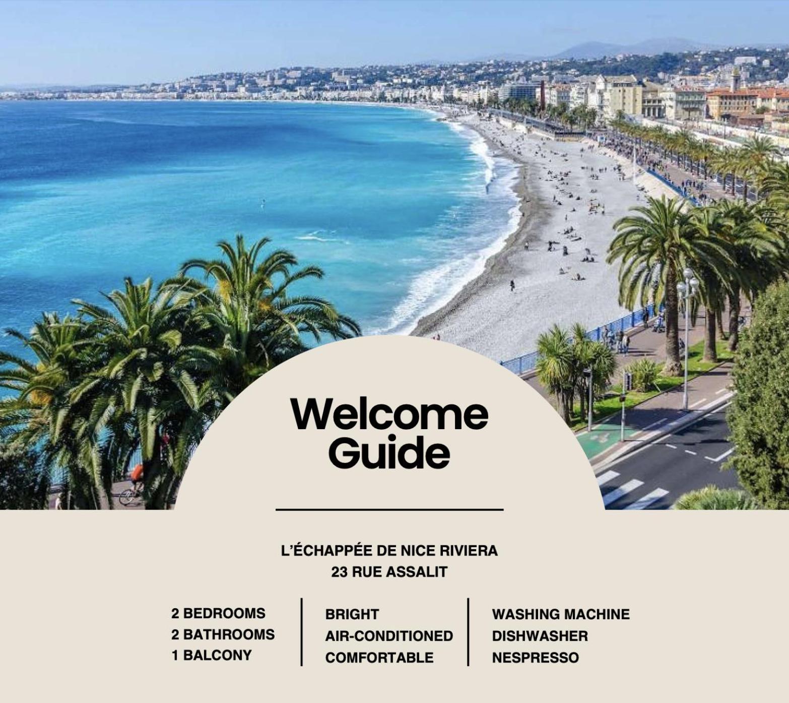 L'Echappee De Nice Riviera I Centre-Ville I Climatise I Proche Gare Et Plage I Ideal Couple Et Famille מראה חיצוני תמונה
